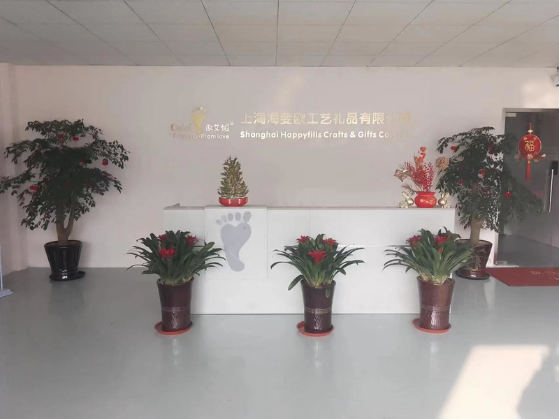 Κίνα Shanghai Happyfills CRAFTS&GIFTS Co., Ltd. Σχεδιάγραμμα επιχείρησης 