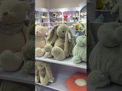 Βελούδου μικρών παιδιών επικεφαλής παπούτσια κουνελιών toe νηπίων μωρών παπουτσιών άνετα ασφαλή